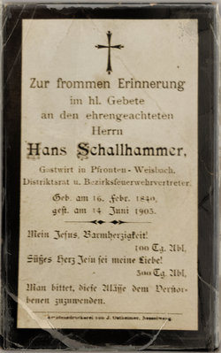 Johann “Hans” Schallhammer 