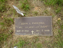 PFC John Loyd “Pud” Parkhill 