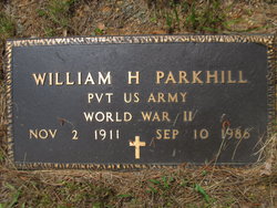 PVT William Henry “Bill” Parkhill 