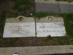 Mary Alice <I>Elder</I> Acuff 