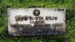 Lewis Edwin Snow 