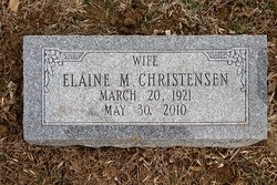 Elaine M. <I>Jespersen</I> Christensen 