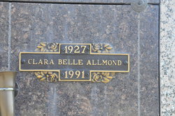 Clara Belle <I>Ransburg</I> Allmond 