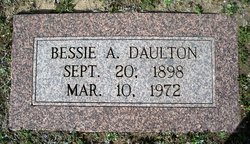 Bessie Alta <I>Baker</I> Daulton 