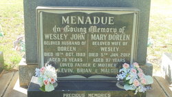 Mary Doreen <I>Frisby</I> Menadue 