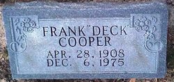 Frank “Deck” Cooper 