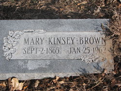 Mary Kinsey Brown 