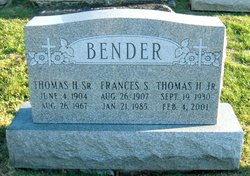 Frances <I>Seidl</I> Bender 