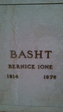 Bernice Ione <I>Ballanger</I> Basht 