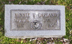 Minnie Virgie <I>Atnip</I> Garland 