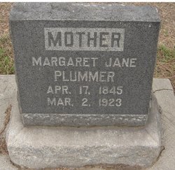 Margaret Jane <I>Brentner</I> Plummer 
