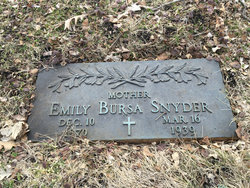 Emily <I>Bursa</I> Snyder 