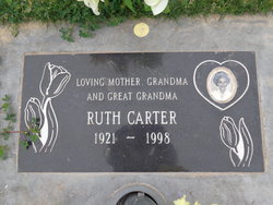 Ruth Clara <I>Gardner</I> Carter 