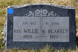 Rev Willie W. Blakely 