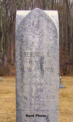 Rebecca Adeline <I>Byrd</I> Benson 