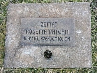 Rosetta Zetta Patchin 