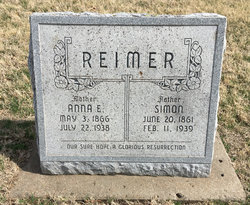 Anna E. <I>Siemens</I> Reimer 
