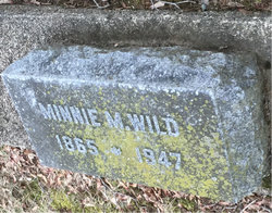 Mary M. “Minnie” <I>Hannah</I> Wild 