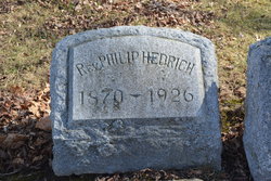 Rev Philip Hedrich Sr.