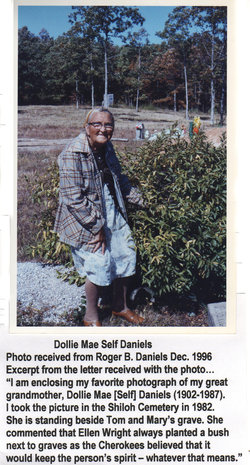 Dollie Mae <I>Self</I> Daniels 