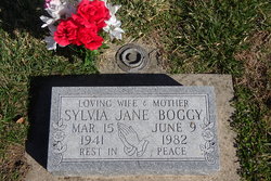 Sylvia Jane <I>Bachmann</I> Boggy 