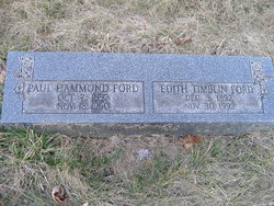 Paul Hammond Ford 