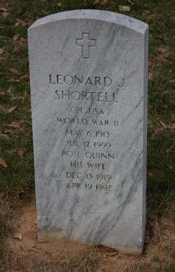 Leonard J Shortell 