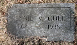 Jennie V. <I>Hatch</I> Cole 