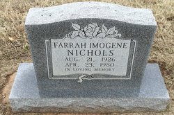Farrah Imogene Nichols 