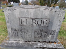 Harmon Edgar Elrod 