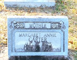 Margaret Annie <I>Roberts</I> Carter 