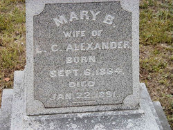 Mary A. <I>Barksdale</I> Alexander 