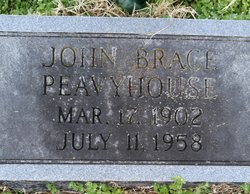John Brace Peavyhouse 