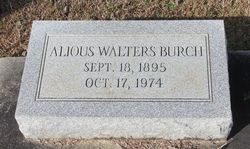 Mrs Alious Walters “Ade” <I>Ponder</I> Burch 