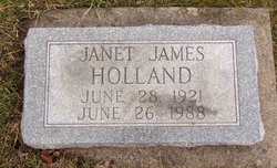 Janet Joyce <I>James</I> Holland 