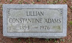 Lillian <I>Constantine</I> Adams 