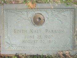Edith <I>Kale</I> Parrish 