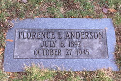 Florence L <I>Barrows</I> Anderson 