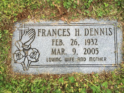 Frances <I>House</I> Dennis 