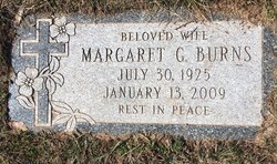Margaret Ann “Peg” <I>Griffin</I> Burns 