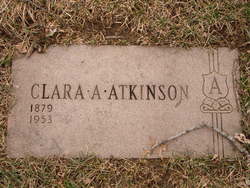 Clara A <I>Brinkman</I> Atkinson 