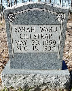 Sarah <I>Ward</I> Gillstrap 