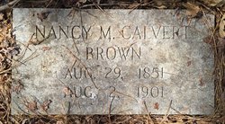 Nancy M <I>Calvert</I> Brown 