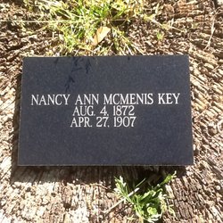 Nancy Ann <I>McMenis</I> Key 