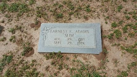Ernest Knox “Slim” Adams 