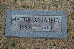 Mattie O <I>Everett</I> Starkey 