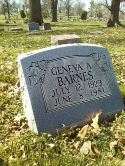 Geneva Agnes <I>Ray</I> Barnes 