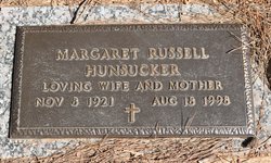 Margaret <I>Russell</I> Hunsucker 