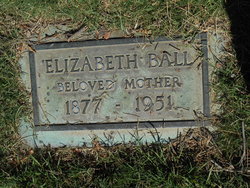 Elizabeth <I>Johnson</I> Ball 