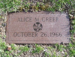Alice Marion <I>Sharp</I> Greer 